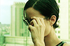 catelyn-starks:Carrie-Anne Moss as Trinity: The Matrix (1999)