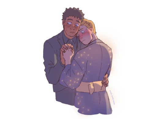 Some Fanarts Of The Ongoing Fic “Side Quest” By @silvercistern ✨⭐️☂️