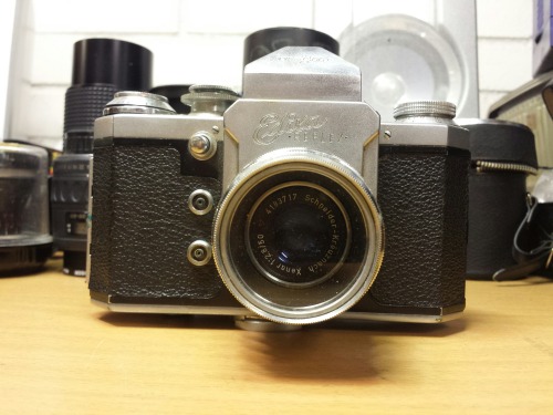 Wirgin Edixa Reflex SLR Camera, 1954 With Schneider Kreuznacht Xenar 50mm 1:2.8 Lens