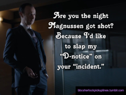 “Are you the night Magnussen got shot?