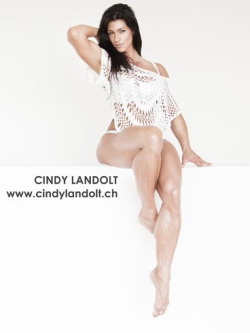 femalehardbodies:  Cindy Landolt 