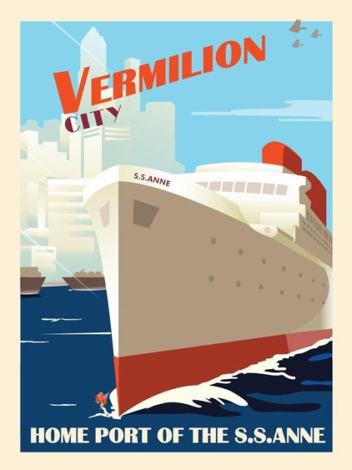 Kanto Region Tourism Posters Made By Tisha Bell