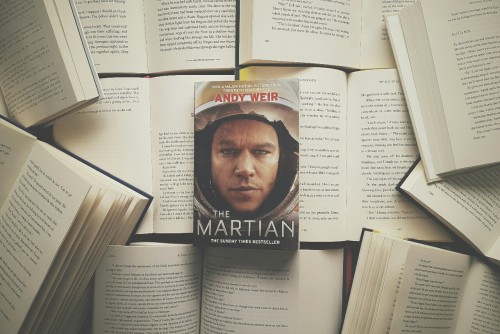 Day 11 - Currently Reading The Martian by Andy Weir 