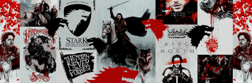 robb stark | game of thrones headersplease like or reblog; credit © Iordsauron on twitter