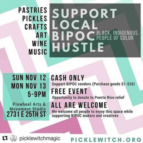 #Repost @picklewitchmagic (@get_repost)・・・#supportlocalhustle! #mpls #picklewitch will be there, wit