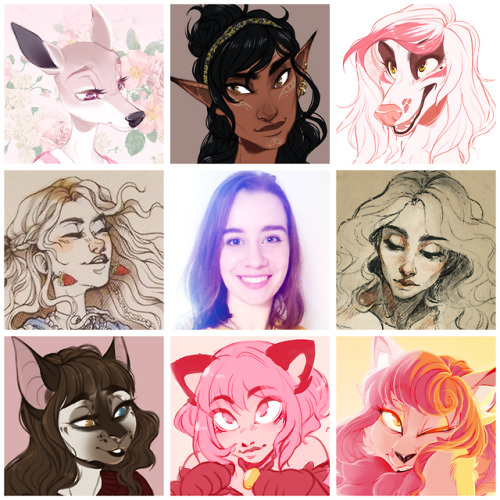 My 2018 art vs artist! I tried picking only pieces from late 2017 to 2018 but it was hard :’) 