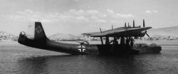 bmashy:  Dornier Do 24 flying boat in Sicily, February 1941. Originally produced for the Netherlands air force, the aircraft interested in Luftwaffe, where it was used to rescue the disaster at sea and a number of other tasks. Also “Dornier” was used