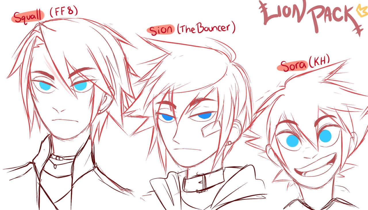 chocobopop:  chocobopop:Quick sketches of the other groups currently in mind! AN