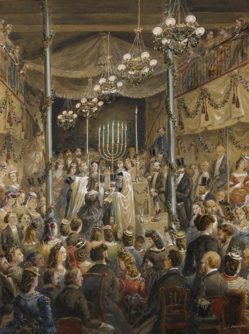 useless-jewishfacts: Jacques Joseph Maquart, A JEWISH WEDDING“Jacques Joseph Maquart was 