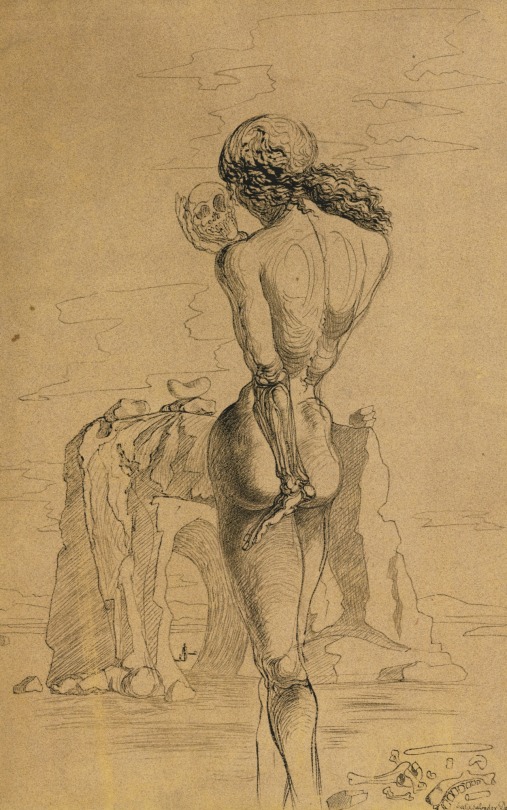 Gradiva (1933) - Salvador Dal