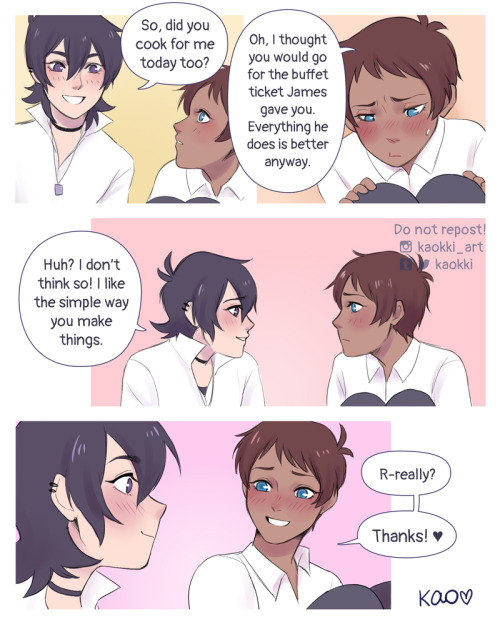 [FROM THE STARS] chapter 6Lance and James want Keith’s attention!Check my patreon, only for $1
