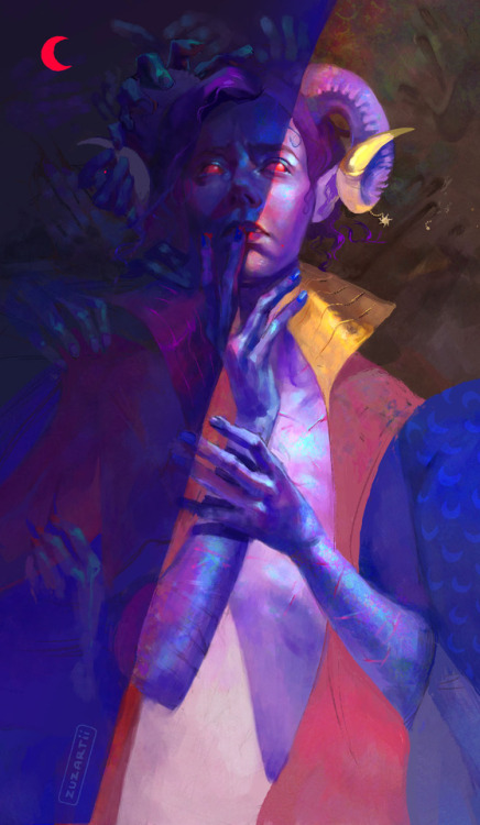 zuzartii:[Local artist gets emotional about long gone purple circus man, cries while painting]
