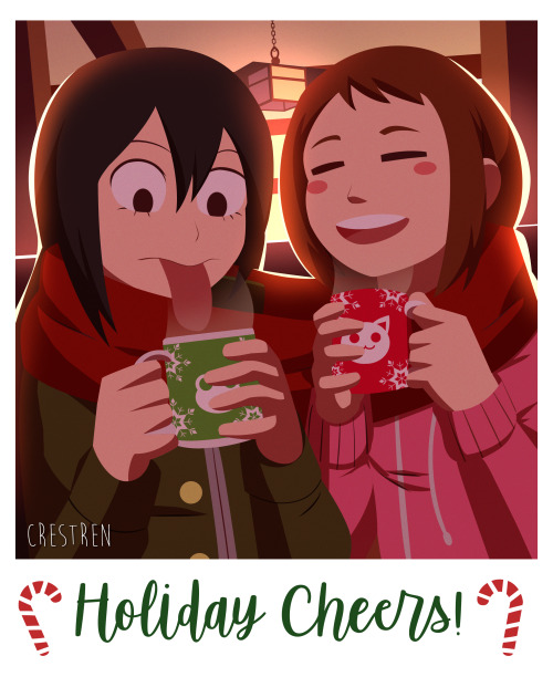  Merry Christmas everyone! Here are the polaroid pieces I did for My hero Academia!Happy Holidays! F