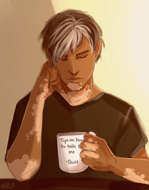 dragonagestuff: kf1n3: attempte d to draw a human fenris can’t describe how much i love this.