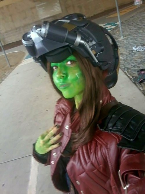 Some photo from today, I basically stole my Starlord’s stuff to wear, it was great! 