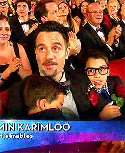 bobbyfraser-blog:  Ramin Karimloo for Dad of the Year. 