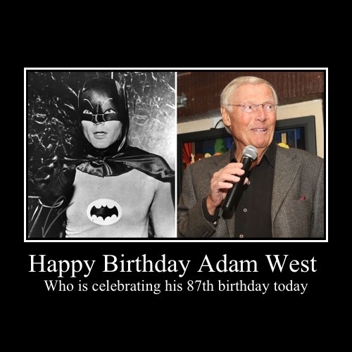 longlivethebat-universe:  Happy Birthday Adam West