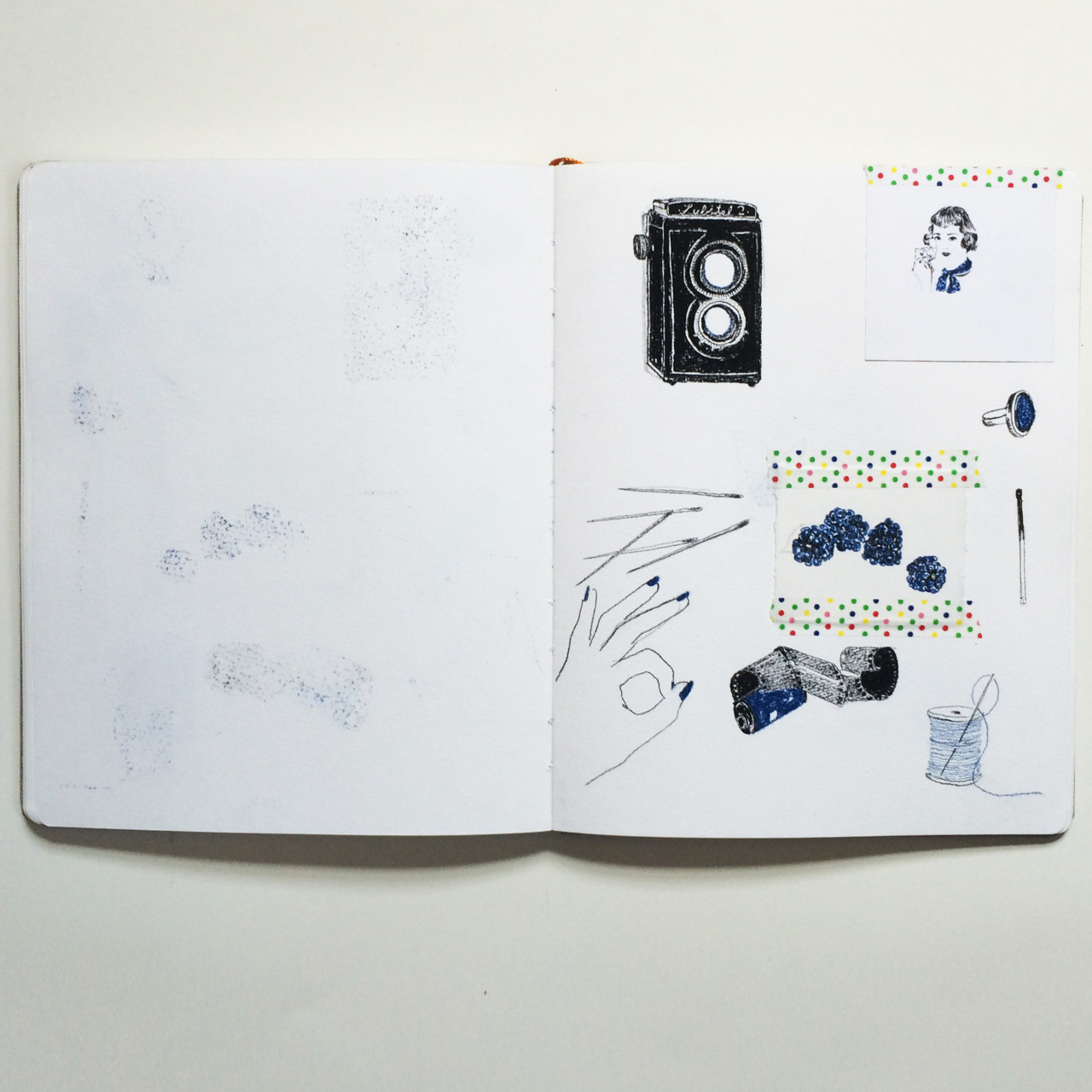 aimeebeebrooks:  most of my work is done in my sketchbook. here are the original