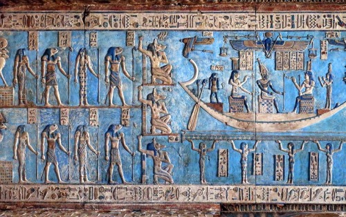 archatlas:      Temple of Hathor’s Perpetual Beauty Scattered throughout modern Egypt are many ancient temples which are famous for their splendor and historical significance. The perfect example of one of these breathtaking displays of luxury is the