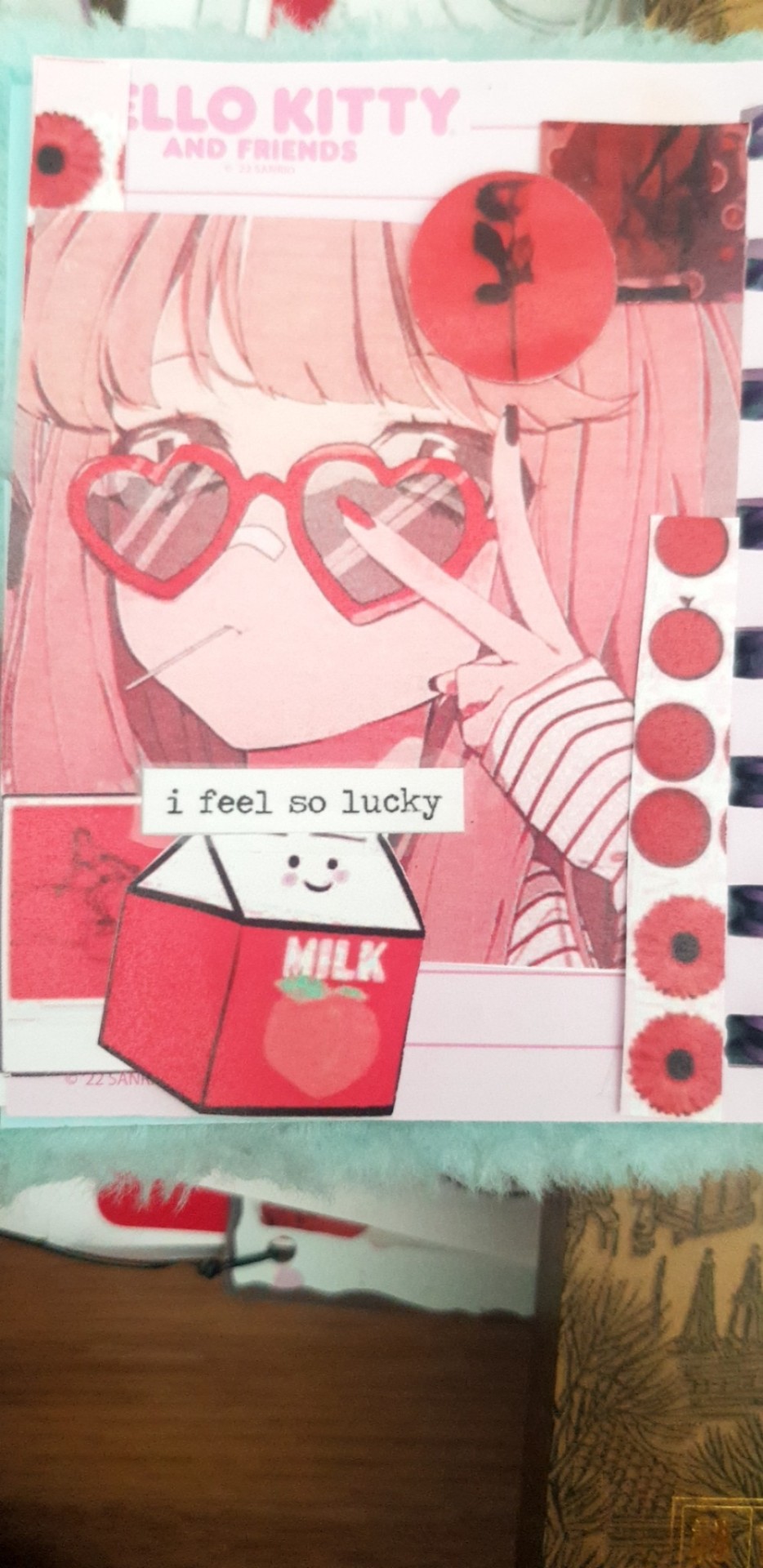 Today's Post Context Is Scrapbook Pages I Made, Also Before Anyone Says I Did Realize I Used The Wrong