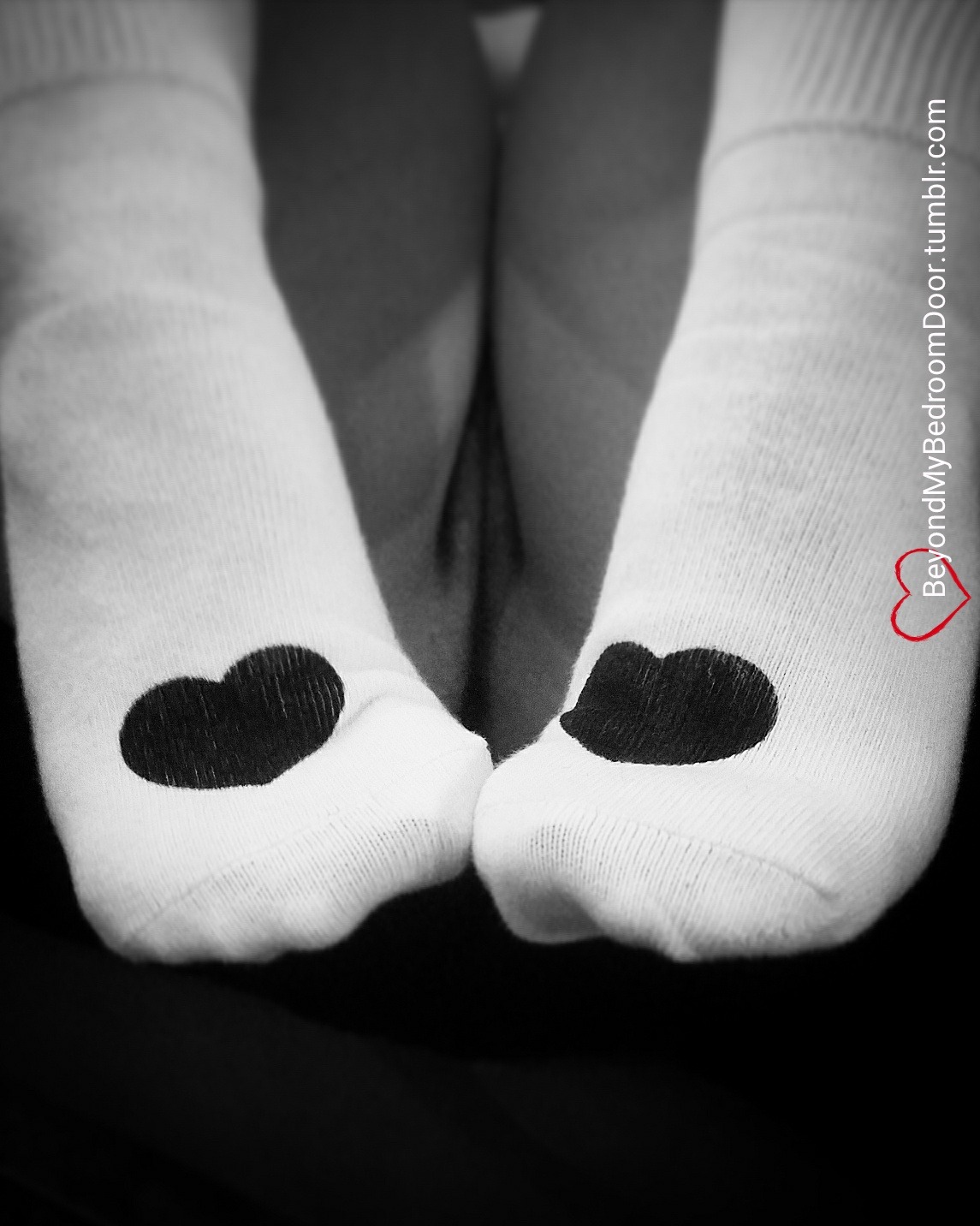 beyondmybedroomdoor:  My socks 💋 ❤️   http://BeyondMyBedroomDoor.tumblr.com