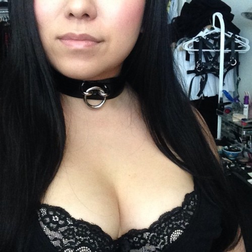 agashixchristina:  In LOVE with my @creepyyeha OH Choker!  Bought the Tahliah Belt too!  The quality is AMAZING!  Beautifully handcrafted!  Gushing 