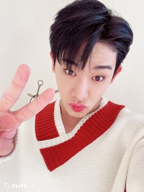 official-wonho:[210105] Dispatch’s V LIVE Media Board update with Wonho