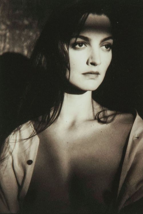 fragrantblossoms:  David Bailey, Catherine (Bailey) Nude in Shirt, 1989.