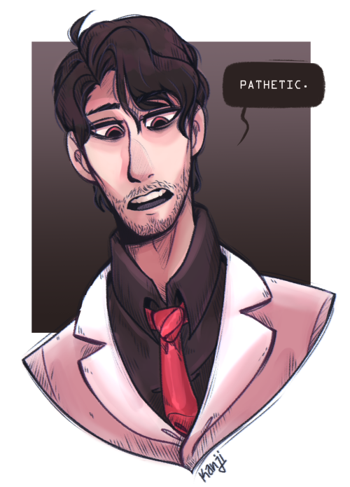 Darkiplier piece from 2017 (x) vs 2019, Over two years of improvement!!
