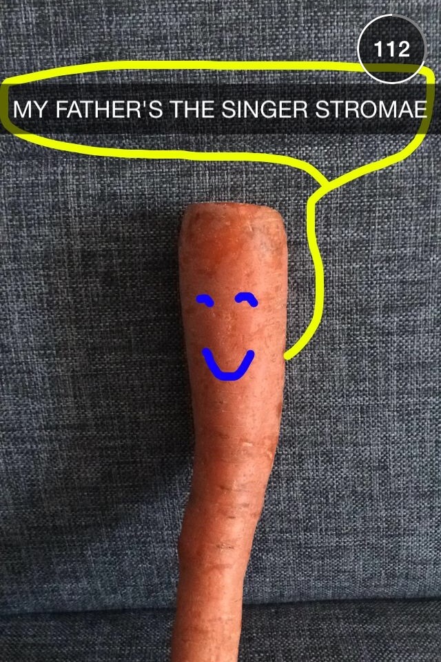 maestromae:  Carrot the Carrot meets his father, Stromae. Featuring Jerome Jarre.