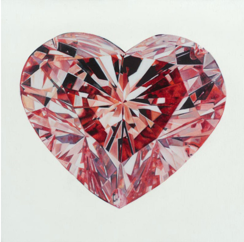 Michael Zavros Red Diamond/First you make your heart a stone