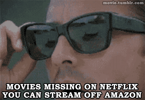 shadowinkwarrior:  movie:  This is a list of movies missing on Netflix you can stream