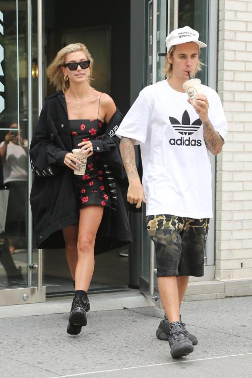 Justin and Hailey’s Vogue street style