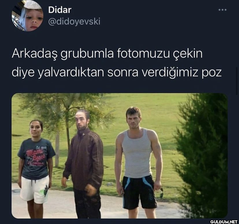 Didar @didoyevski Arkadaş...