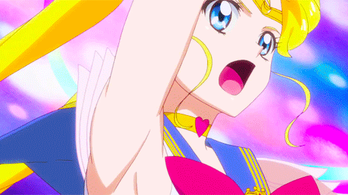 sailorcinnamonroll: S A I L O R   M O O N   C R Y S T A L SAILOR MOON & SAILOR CHIBIMOON — RAINBOW DOUBLEMOON HEARTACHE! 