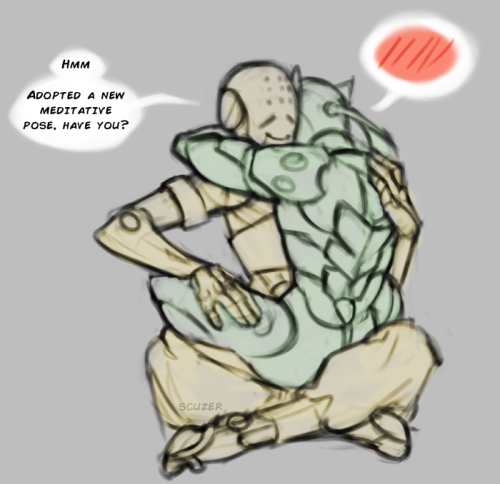 scuzer:  green cyborg ninja dude Crave That Attention™, more at 11 