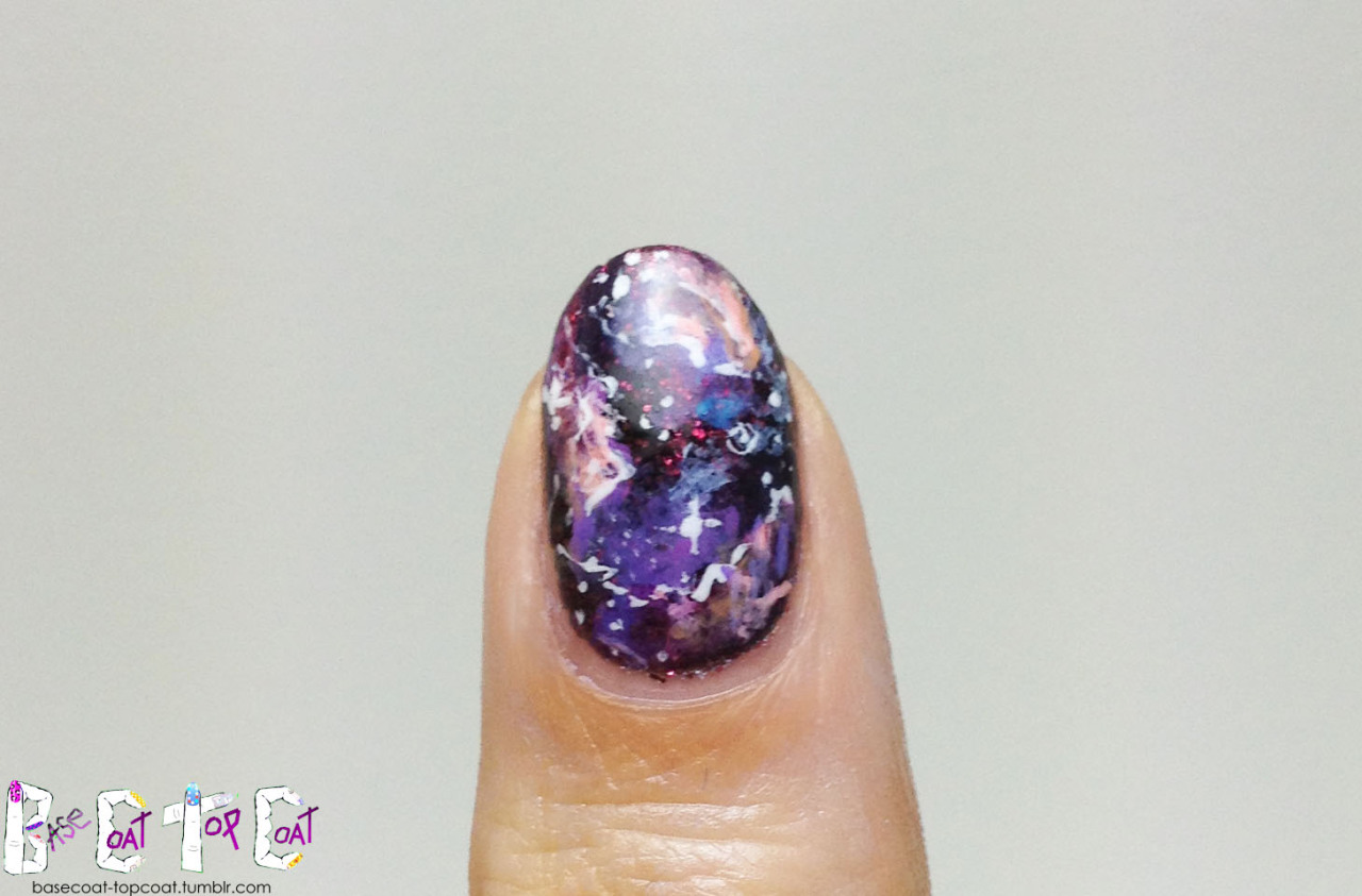 basecoat-topcoat:  COSMIC GIRL - P.O.T.W. - Wet n Wild - on a trip my first ever