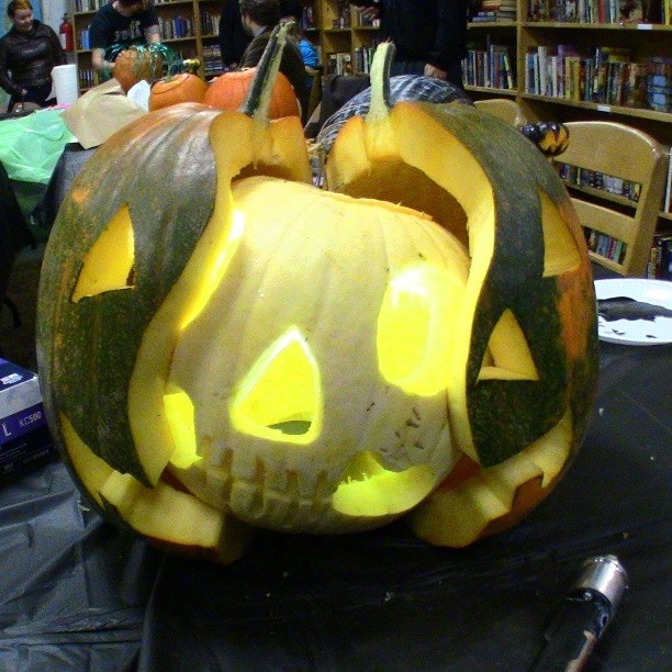 Adam the Alien — The winner of #CLAW’s #PumpkinCarving contest was...