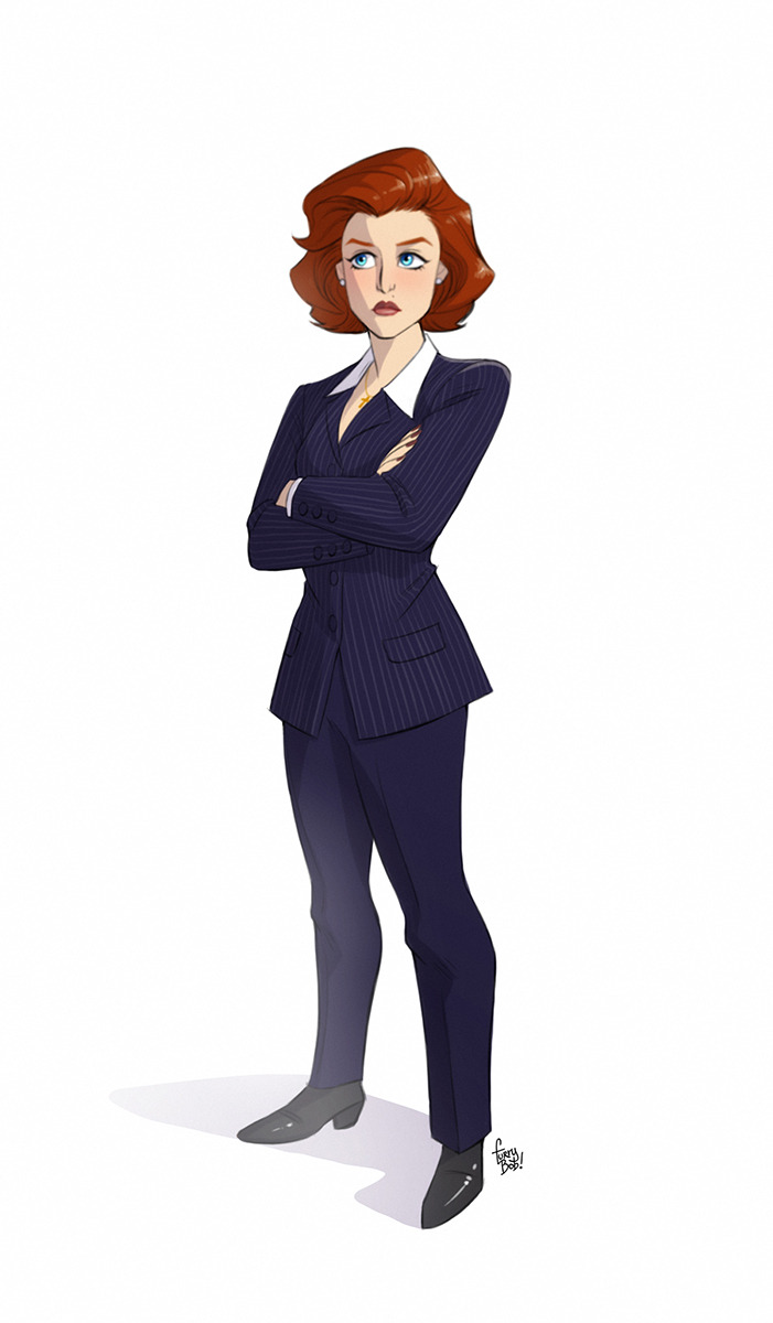 bobbylontra:   Favorite character #4: Scully 