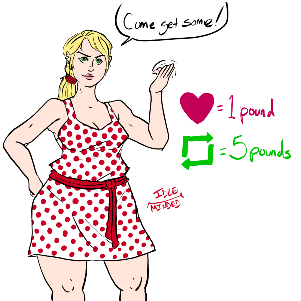 idle-minded-sucks:Polka is up for a challenge. What’s the worst you can do?
