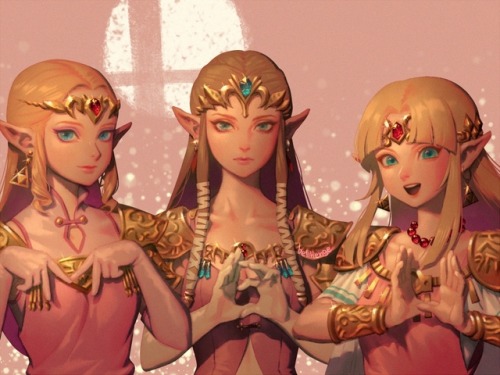 bellhenge:SSB Zeldas [Super Smash Bros. Melee] [Brawl] [Ultimate]— OoT Princess Zelda— False Princes