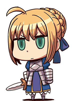 Like i’ve been playing FGO (fate grand order) and i can’t still roll a Saber… 