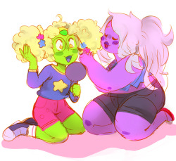 blynxee:poofy hair peridot is best peridot