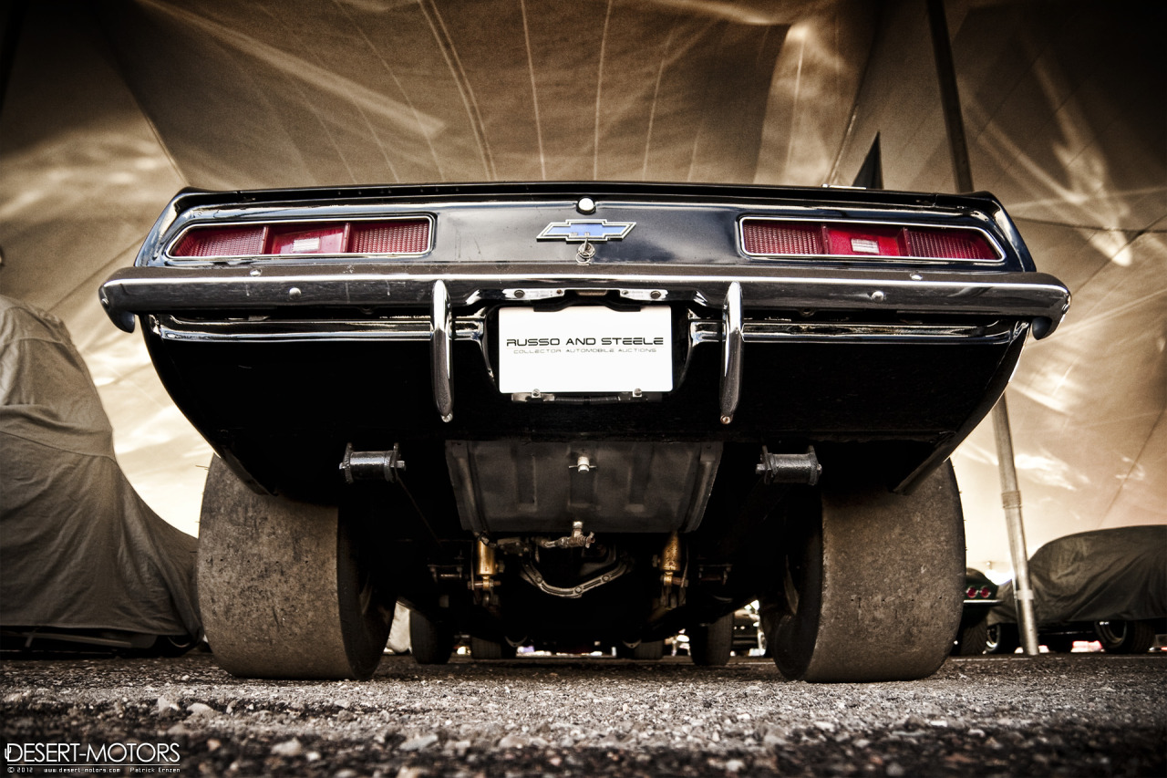 desertmotors:  Chevrolet Camaro with Some Beef Out Back 