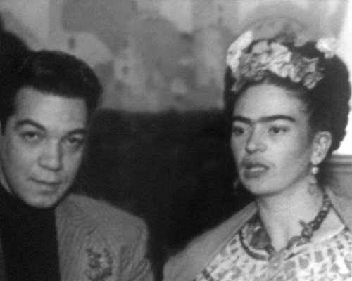 edbar1952:Cantinflas and Frida Kahlo.