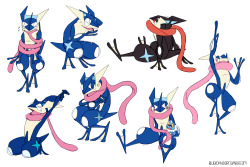 bluekomadori:  …I know It’s probably hard to notice but I really like Greninja haha :D Also, who’s excited for ssb4? Only a week till the release yesssss 