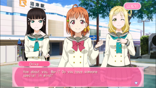 thecuriousinferno:  Mari has Dia and You thinking she got 8 side hoes