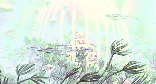 nichigou:  Ponyo End Credits 