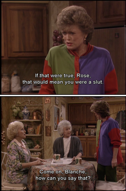 ben-larry-kenobi: Whoever decided that 2019 was going to be the year of posting Golden Girls bits is a hero 