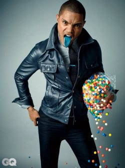 savvyifyanasty:  pier59studios:  Photographer: Peggy Sirota Talent: Trevor Noah Publication: GQ Magazine  &gt; I love him 😍  